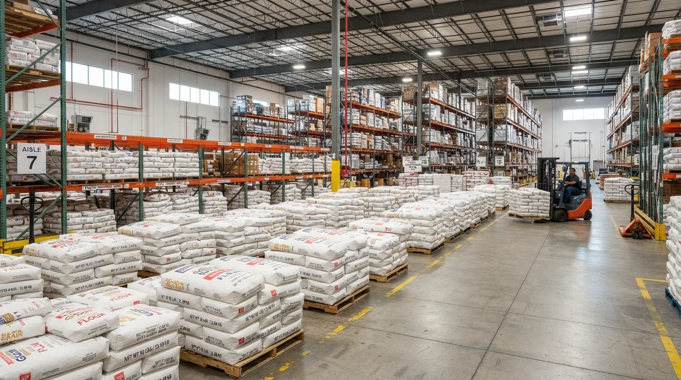 Bulk flour packaging