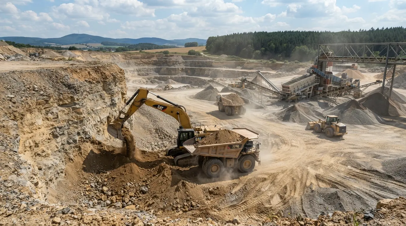 Gravel extraction