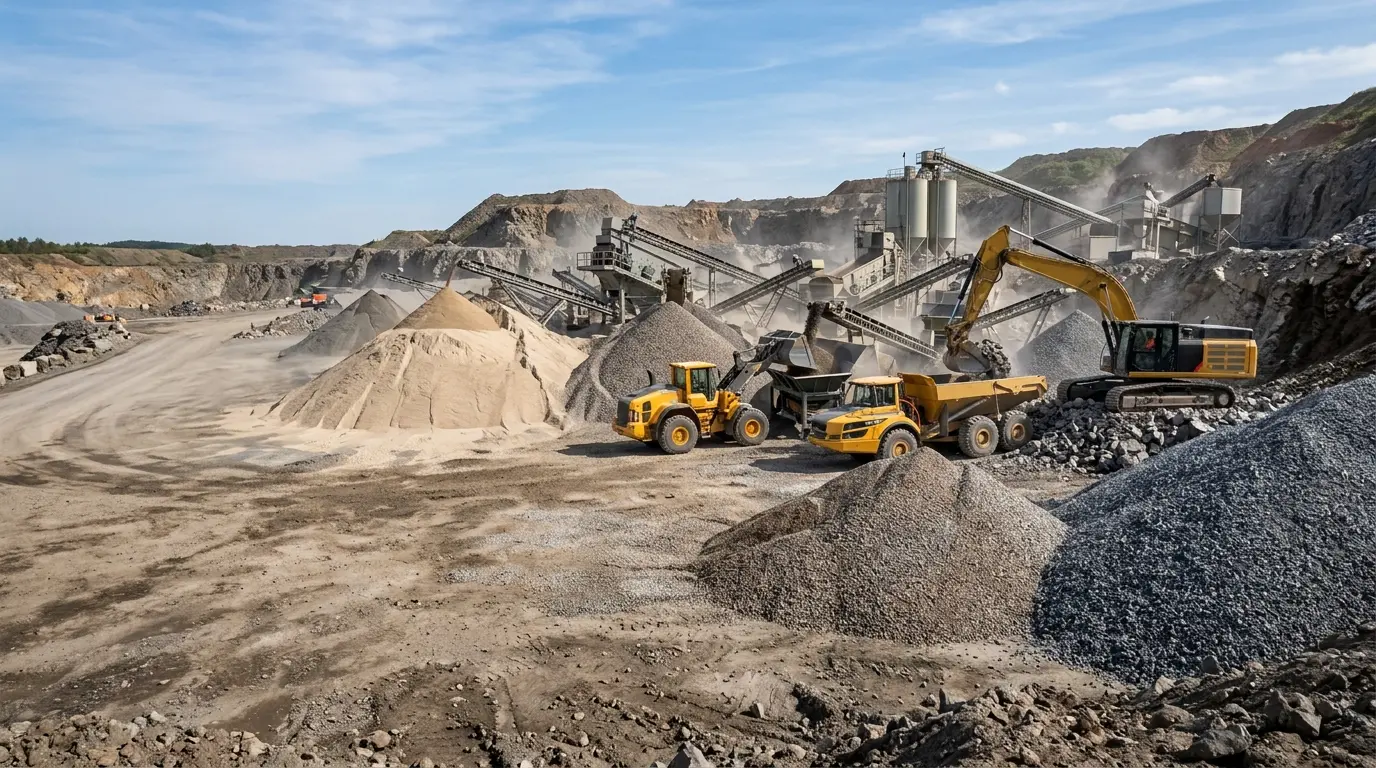 Quarry for site development materials