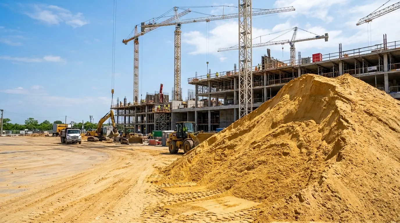 Aggregate logistics and haulage